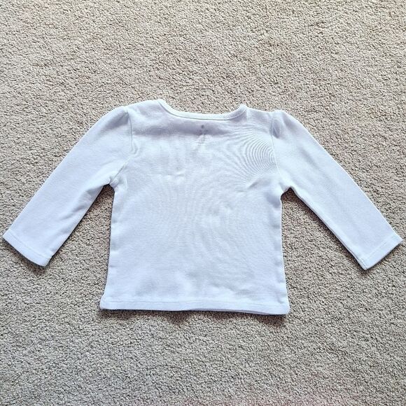 LOT 1 of Baby Girl Long Sleeve Shirts Size Size 6-12 Months - Picture 4 of 16